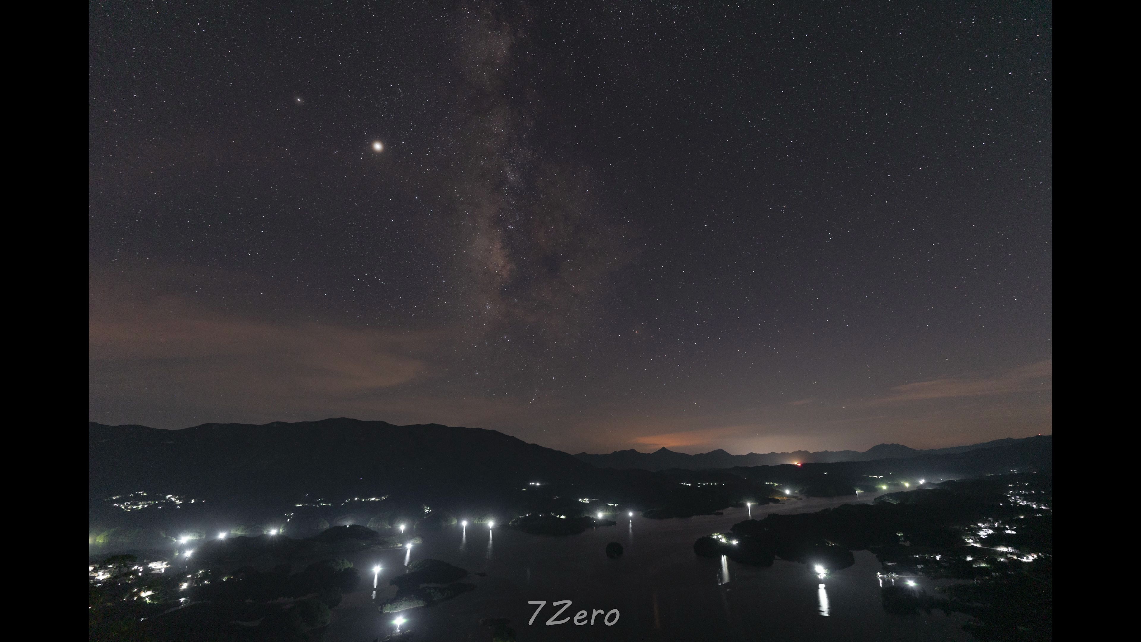 [图]湖北仙岛湖星空延迟