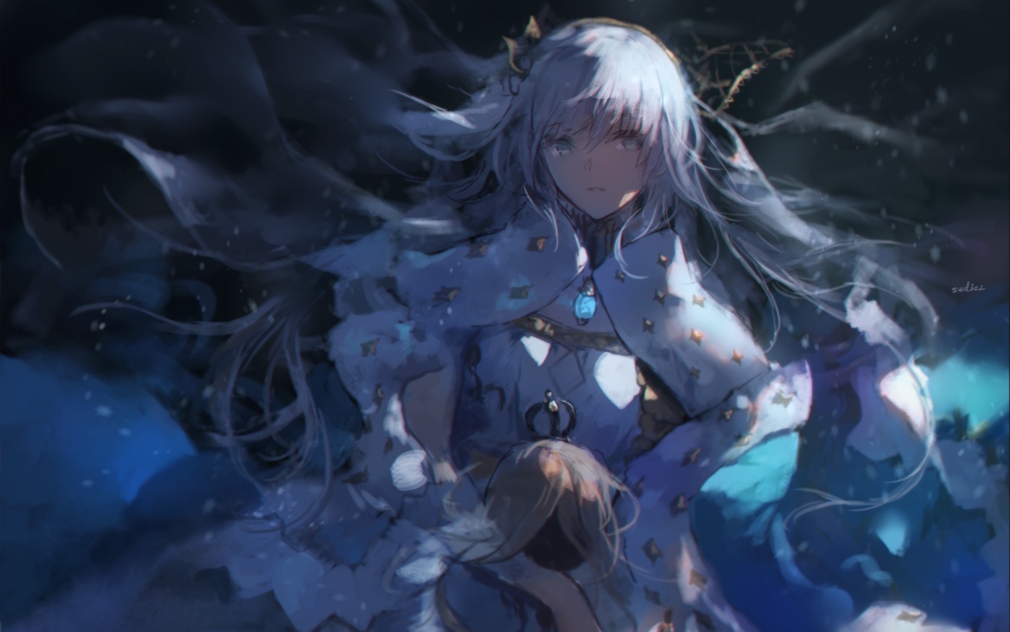 [fgo竞速]冰之皇女vs雪山女神——阿纳斯塔西娅无助战无明狐3t主线2.