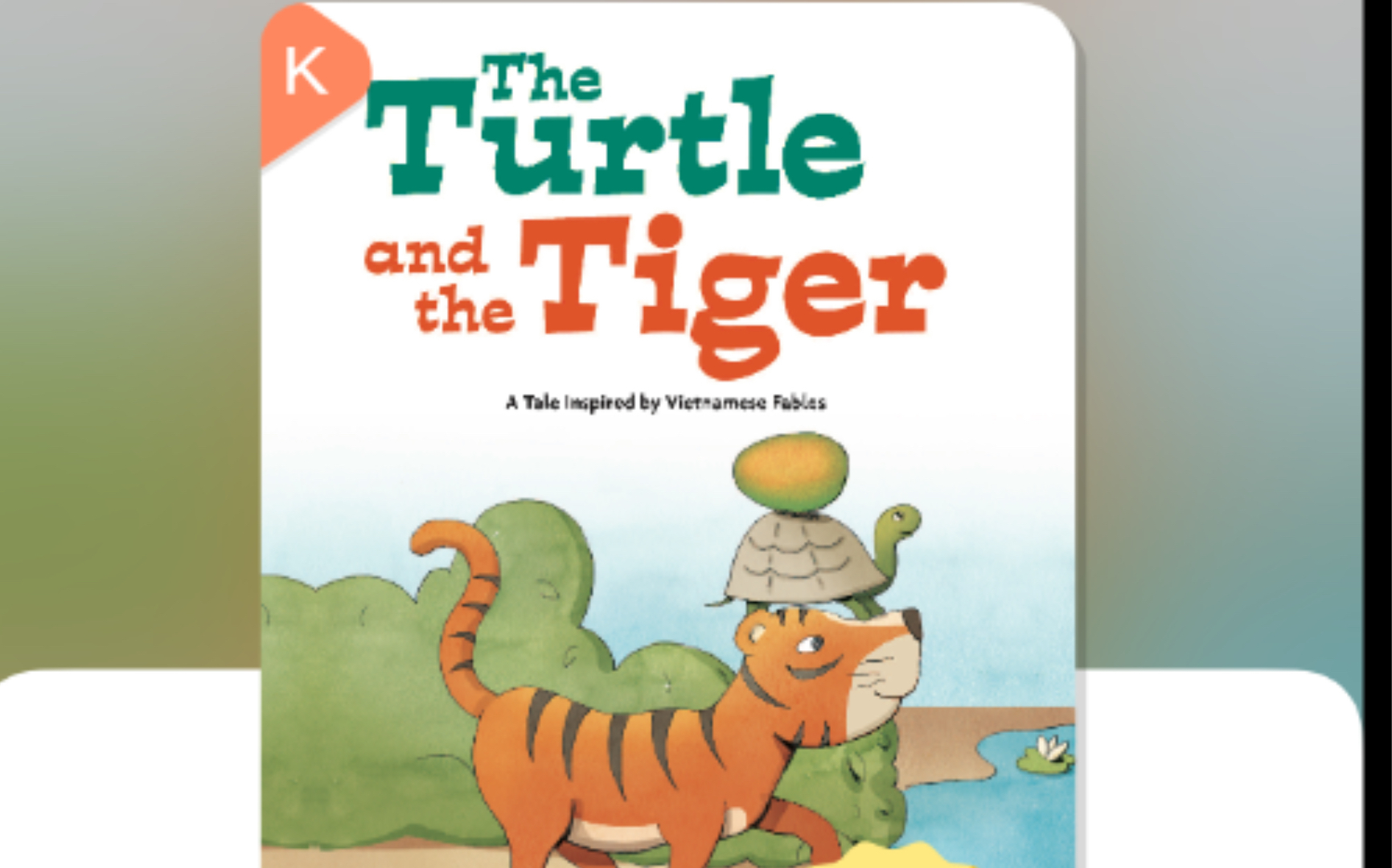 [图]霓霓读绘本—The Turtle and the Tiger