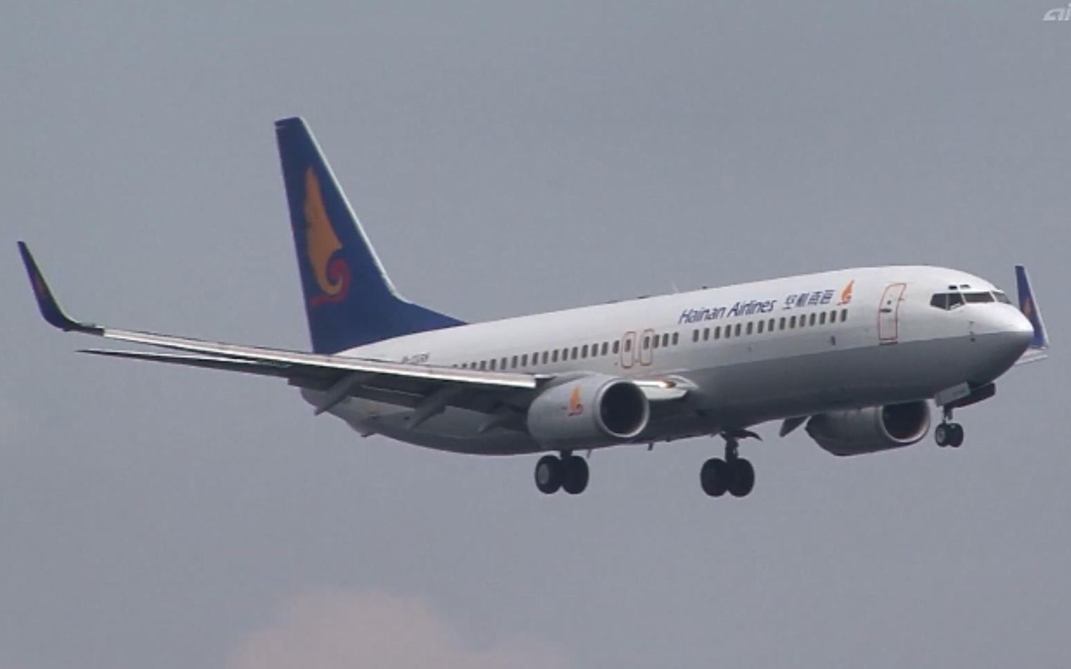 海南航空旧涂装波音b737800b21582007年大阪关西