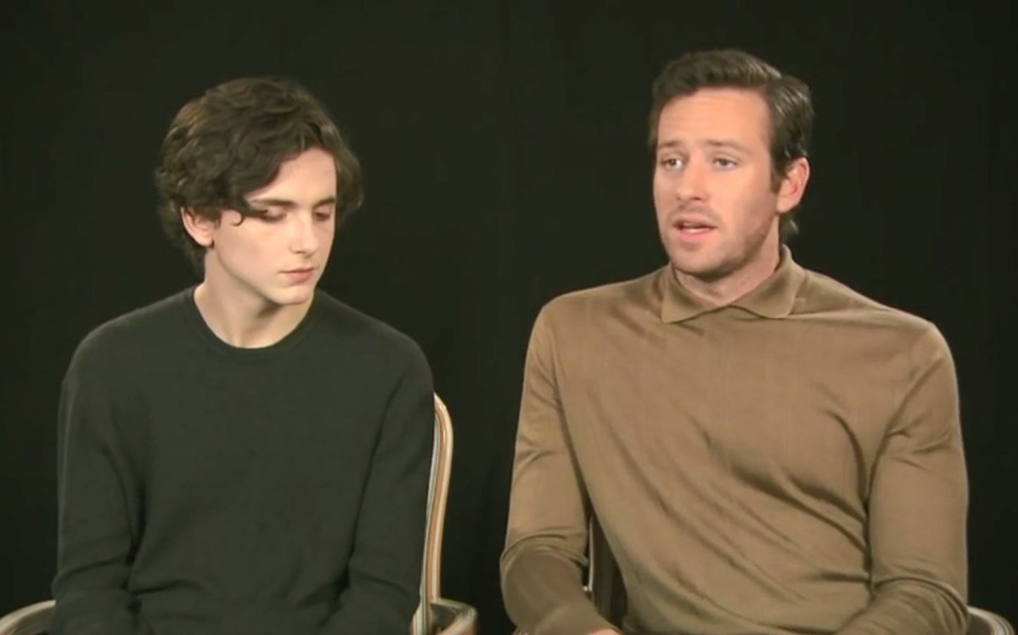 me by your name】锤子谈到对cmbyn中表演同性某些镜头的紧张以及甜茶