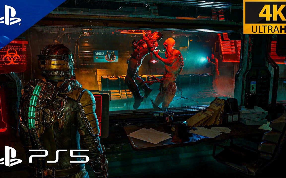 死亡空间重制版全新 12 分钟独家游戏玩法(frostbite 4k 60fps)