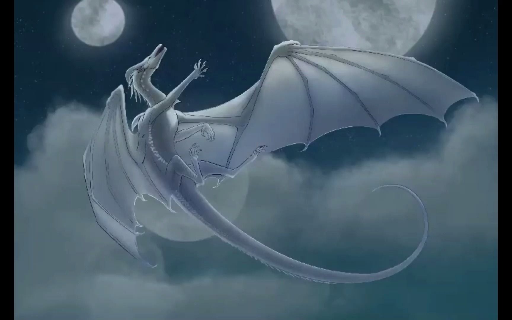 【火翼飞龙】三月绘画过程