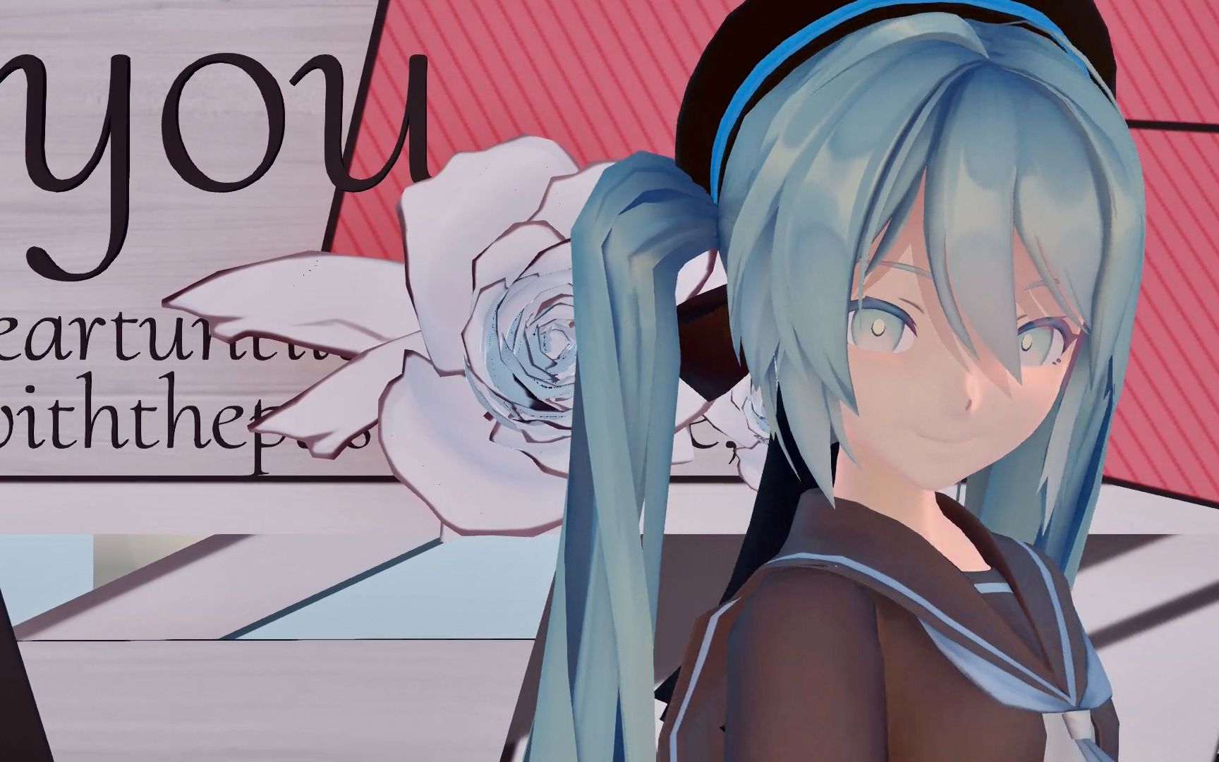 【MMD/水手服miku】判你有妻徒刑哦♪哔哩哔哩bilibili