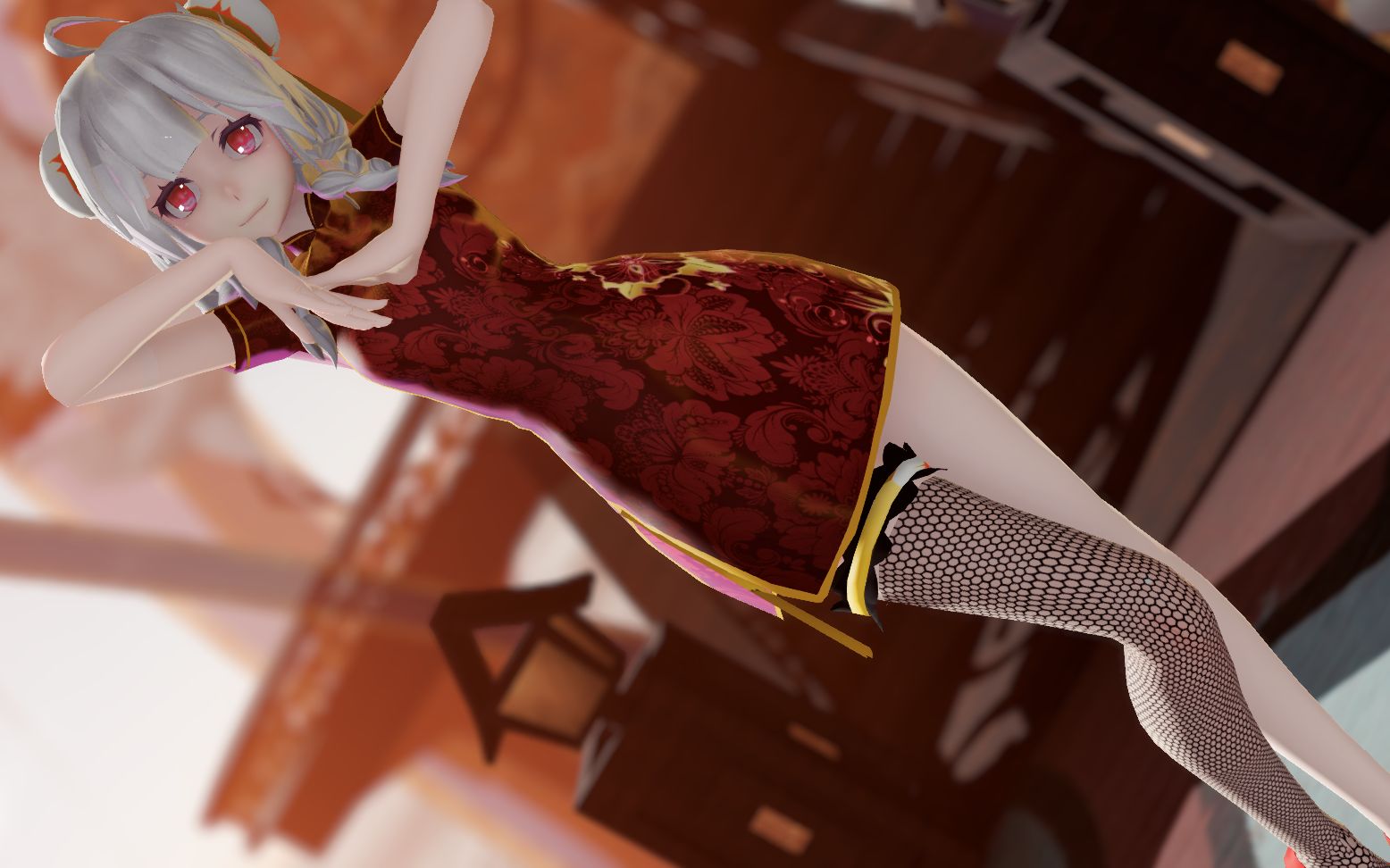 【弱音】短旗袍/妹妹头/乘风而归