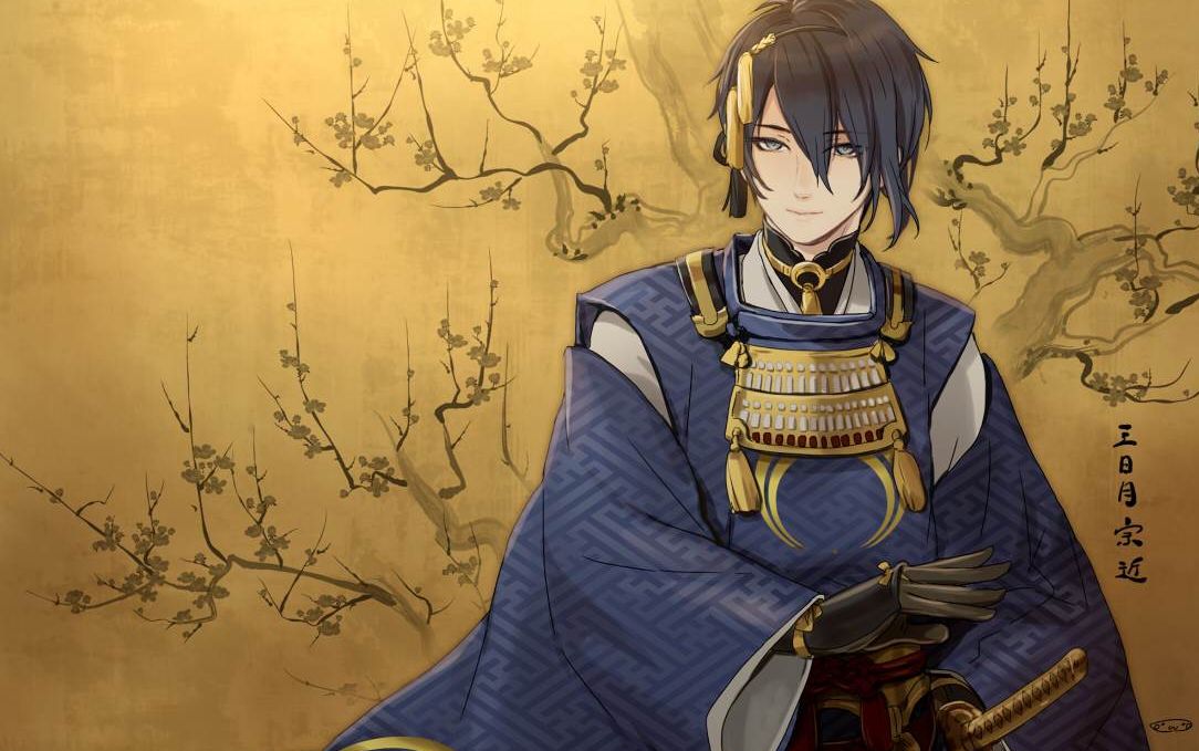 【app画爷爷】刀剑乱舞 三日月宗近q版