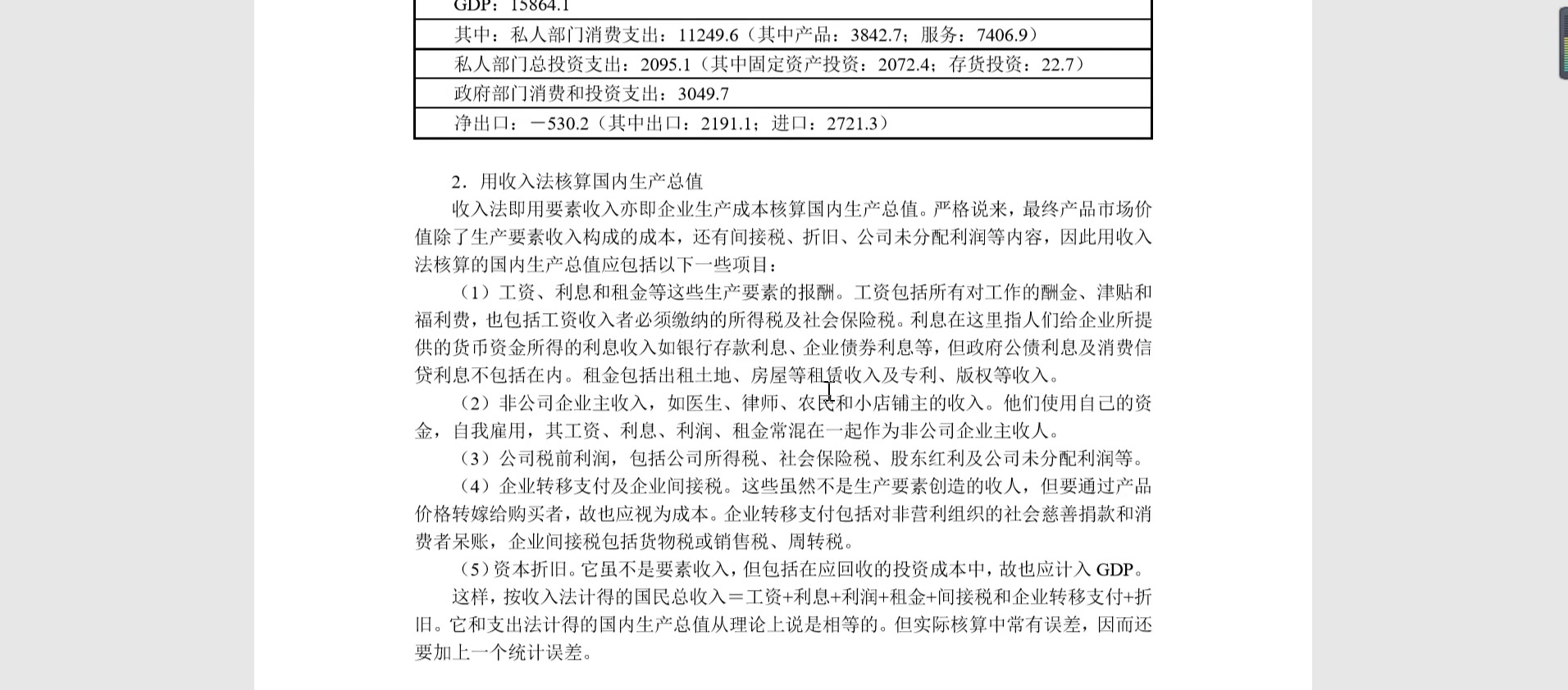 [图]宏观经济学全书知识点梳理（1)