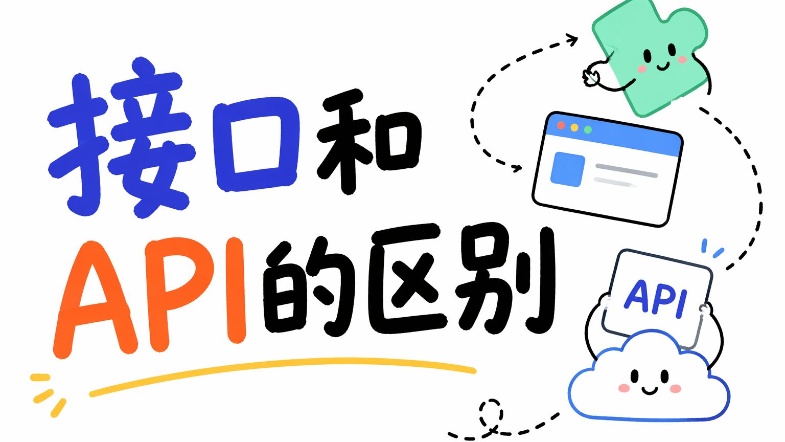 接口和API是一回事吗?一次讲透两者的核心区别