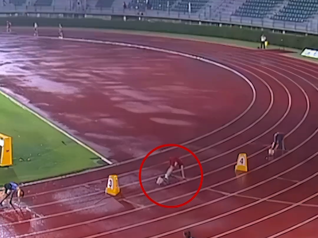 第一届亚洲接力锦标赛男子1x400米接力赛,中国队夺冠!