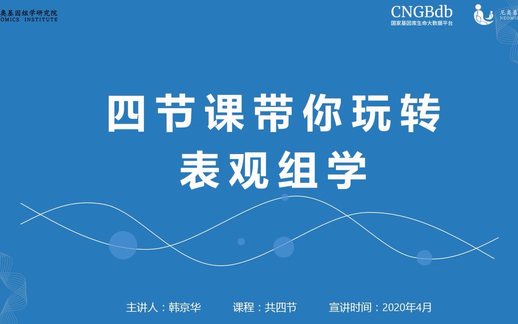 【第三期:RNA甲基化生信分析】四节课带你玩转表观组学哔哩哔哩bilibili