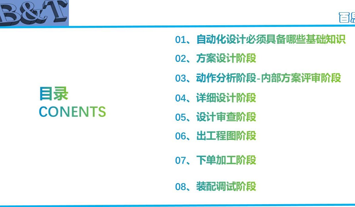 第一课:非标自动化设计课程非标设计必须具备哪些基础知识哔哩哔哩bilibili