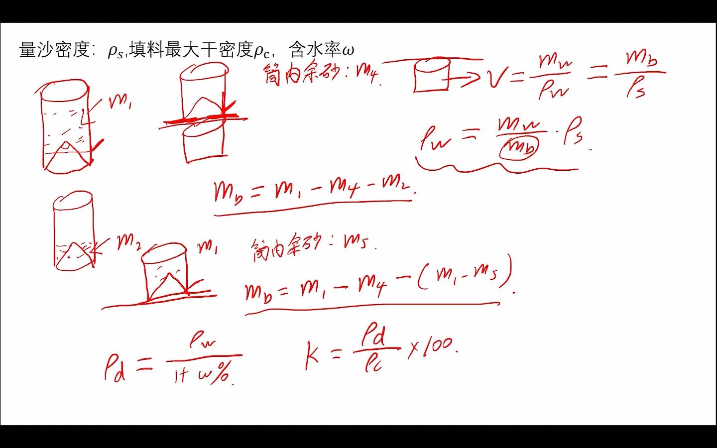 二建公路实务——压实度的计算原理到底是什么哔哩哔哩bilibili