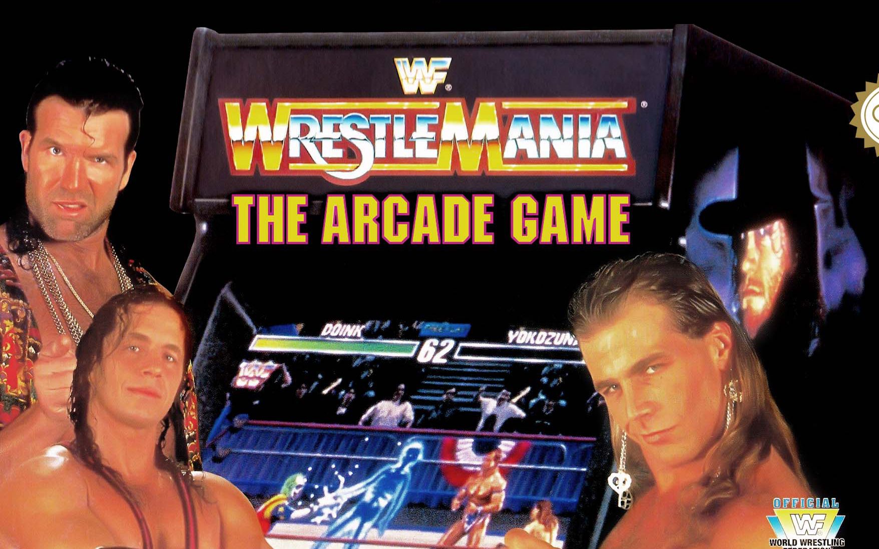 【游戏旧仓库Vol.5】90年代最好玩的WWE游戏!真人快打公司制作:WWF WrestleMania: The Arcade Game哔哩哔哩bilibili真人快打杂谈