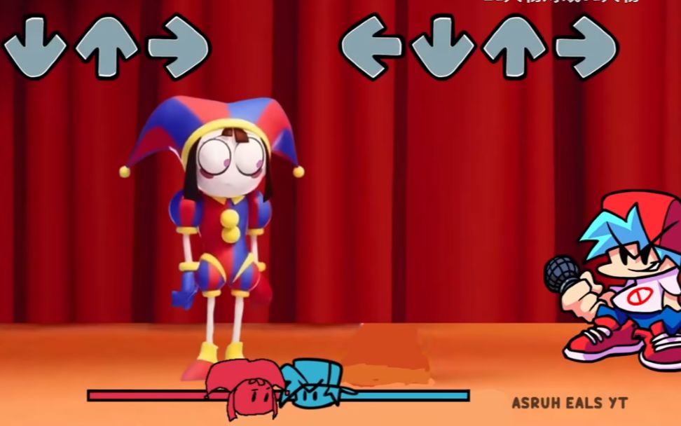 【神奇数字马戏团】friday night funkin vs pomni vs jax (附链接)