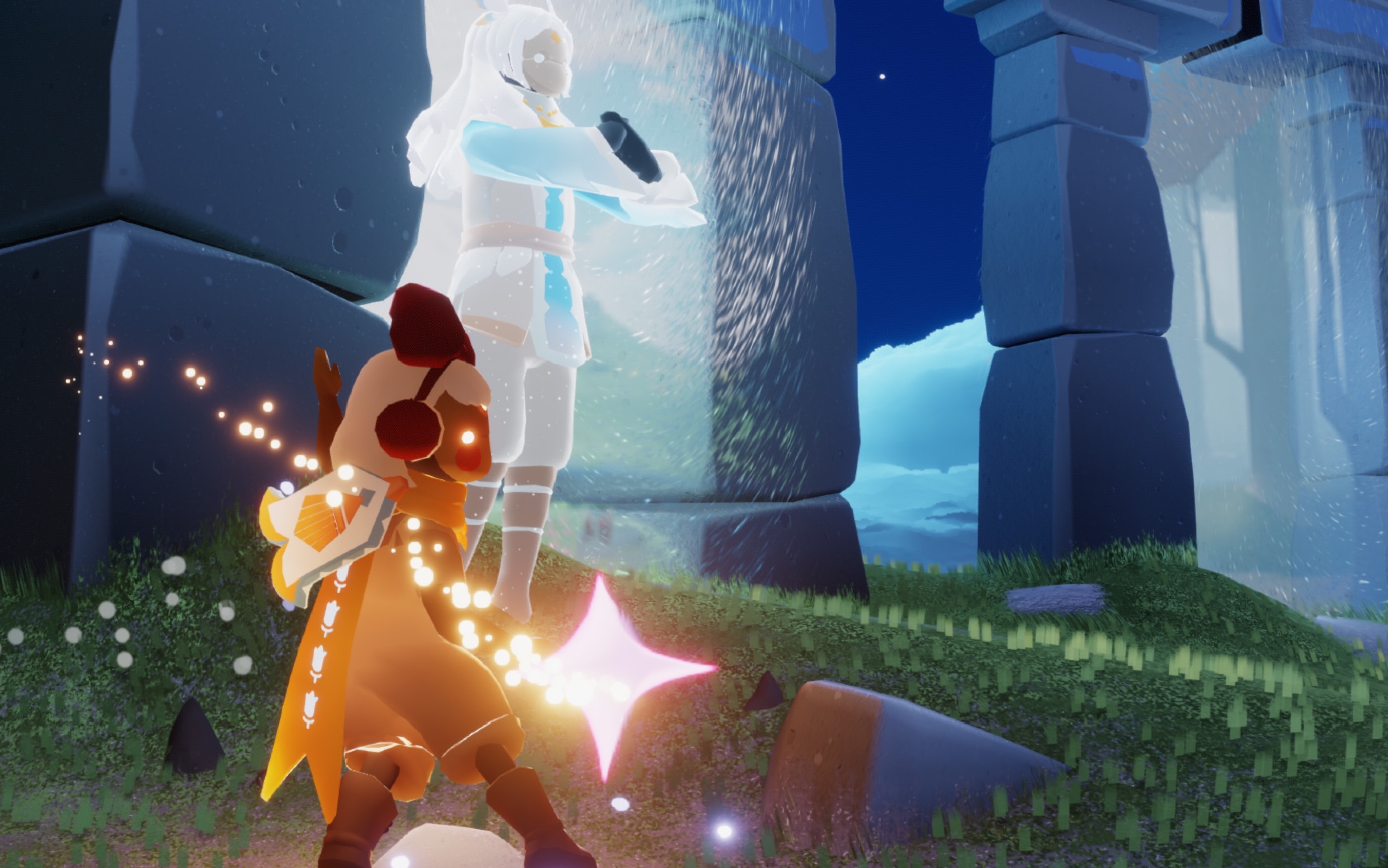 【光遇】用飞翔季乐器卡林巴弹city of stars