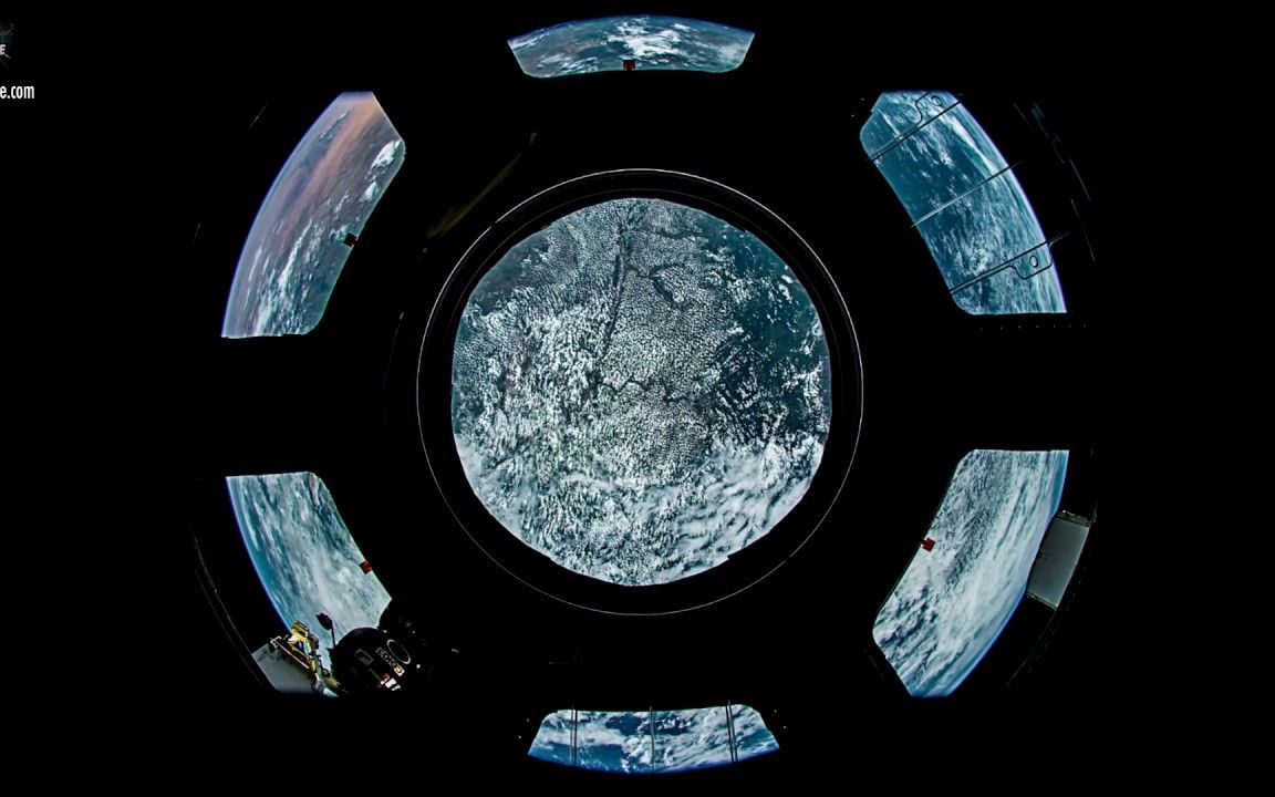 国际空间站缩时摄影:从穹顶舱看地球千姿百态的美景【space videos】_