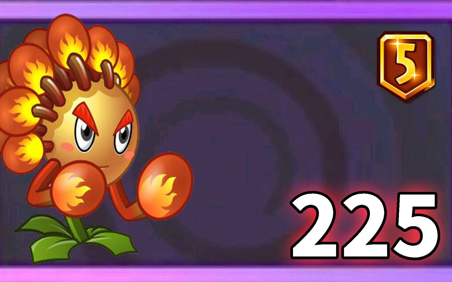 Pvz2植物测评 5阶火柴花拳手有多炸裂?PVZ