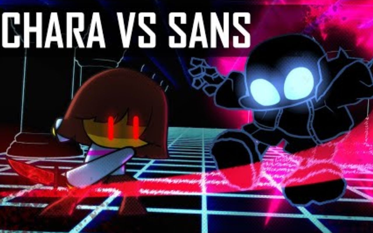 [图]【Undertale动画/中文字幕】CHARA VS NIGHTMARE SANS (ANIMATION)