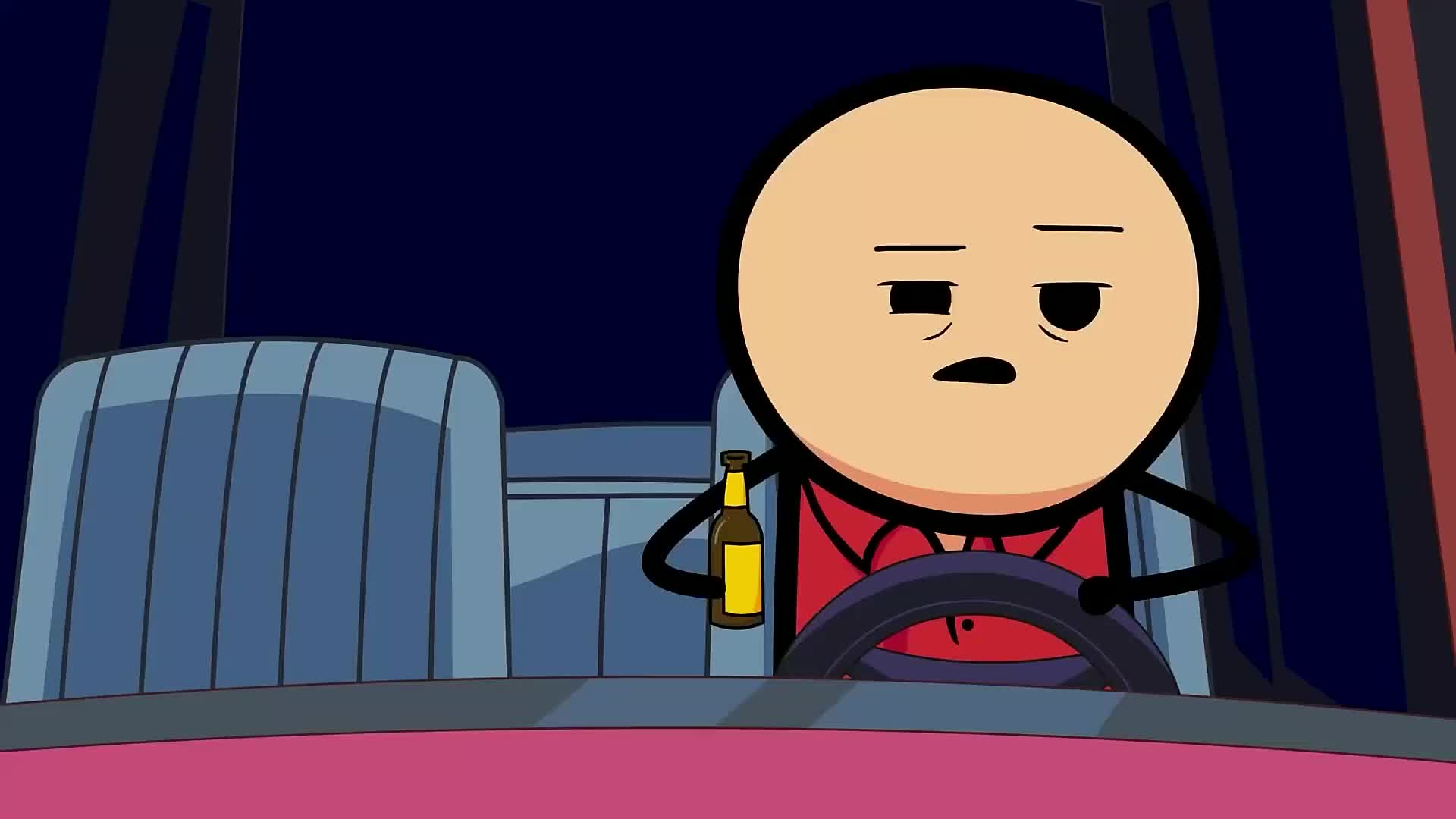 氰化欢乐秀:用屁屁喝酒,算酒驾?警官:喝车不开酒,开酒不喝车 (1)