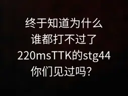 Download Video: 【战区3】终于知道为什么最近谁都打不过了……STG44的TTK只有220ms