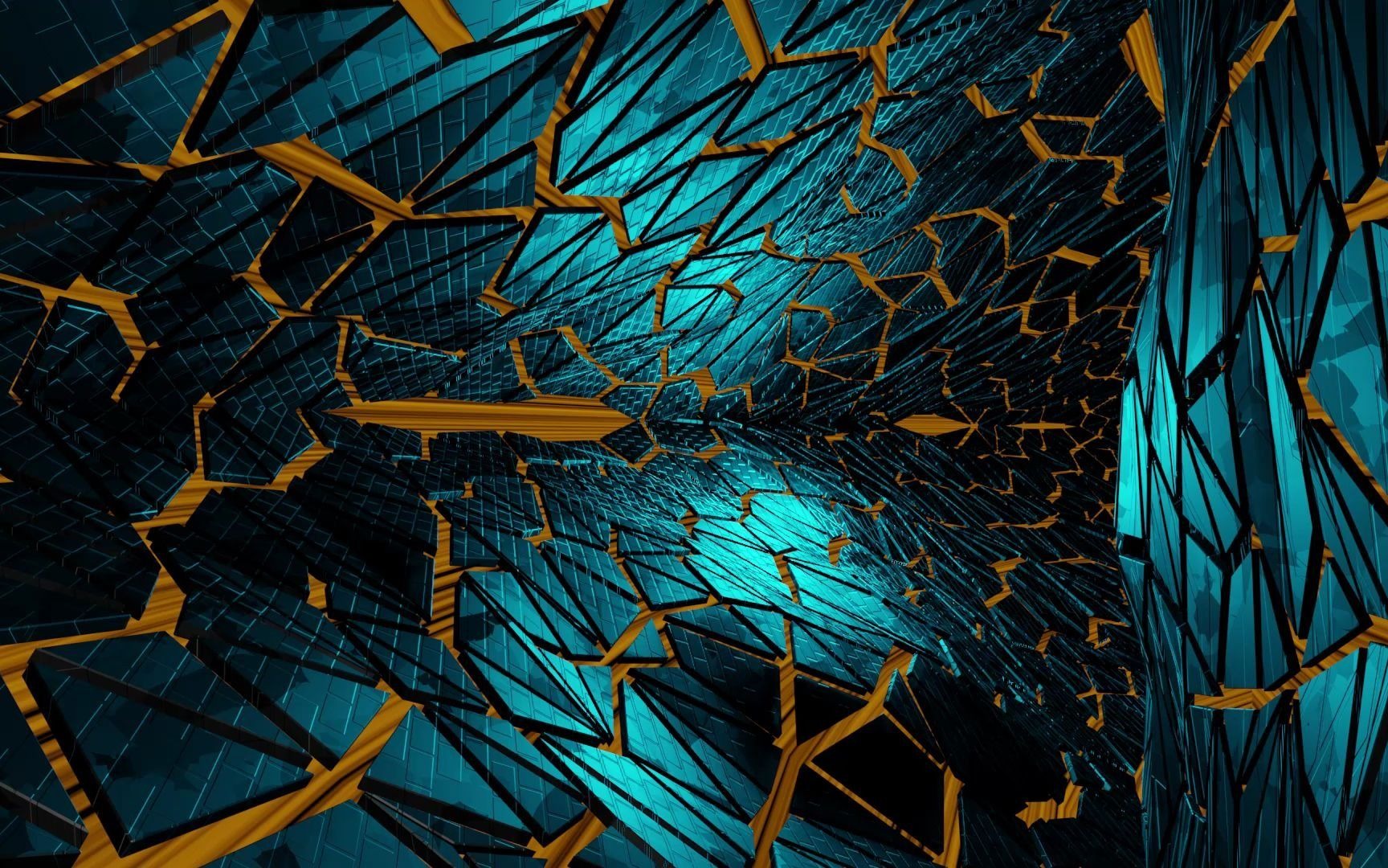 blender  临摹动画 《裂痕空间》