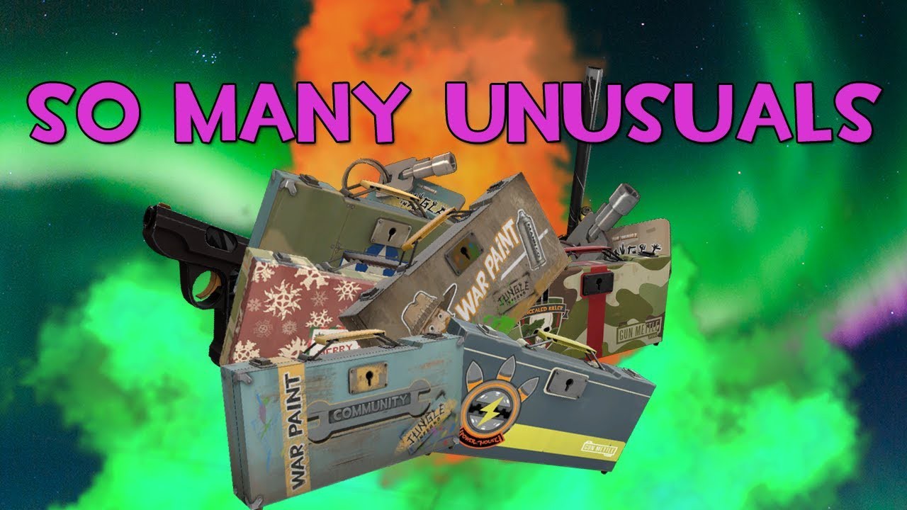 [图]TF2- Guy unboxes a bunch of unusuals