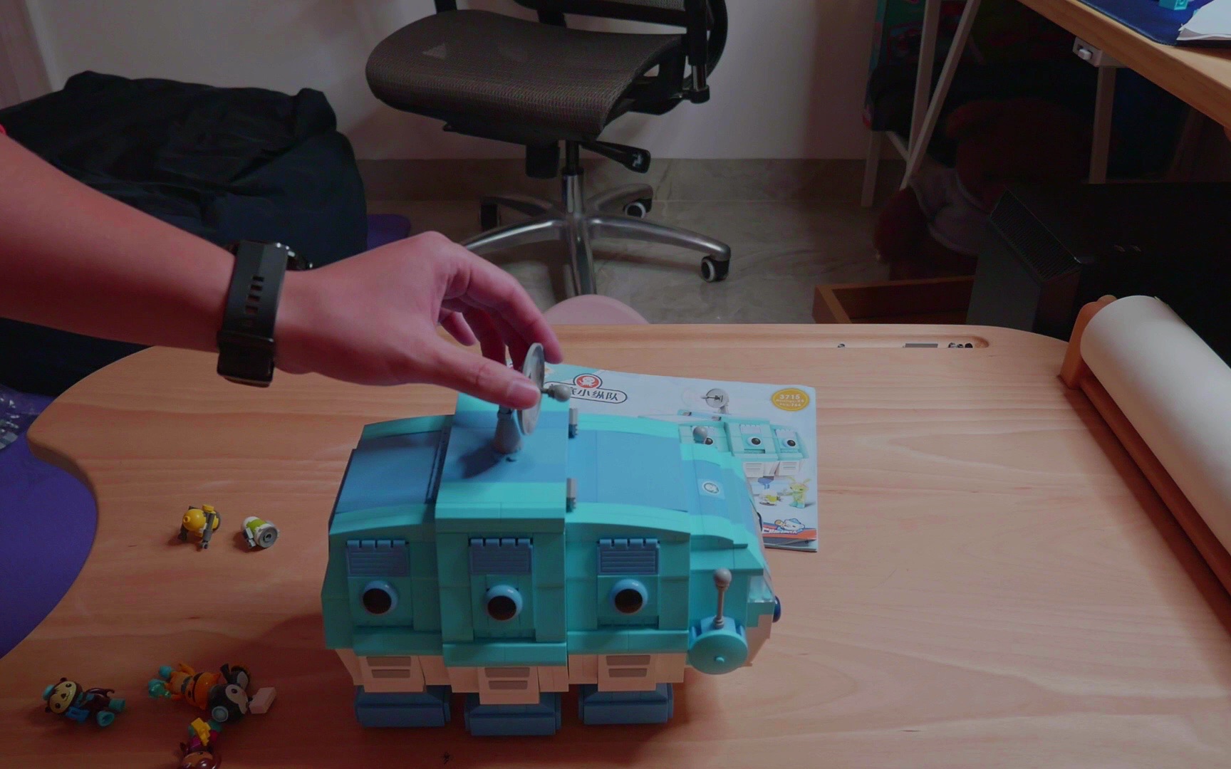 【海底小纵队-水熊虫艇】启蒙积木拼拼乐之4