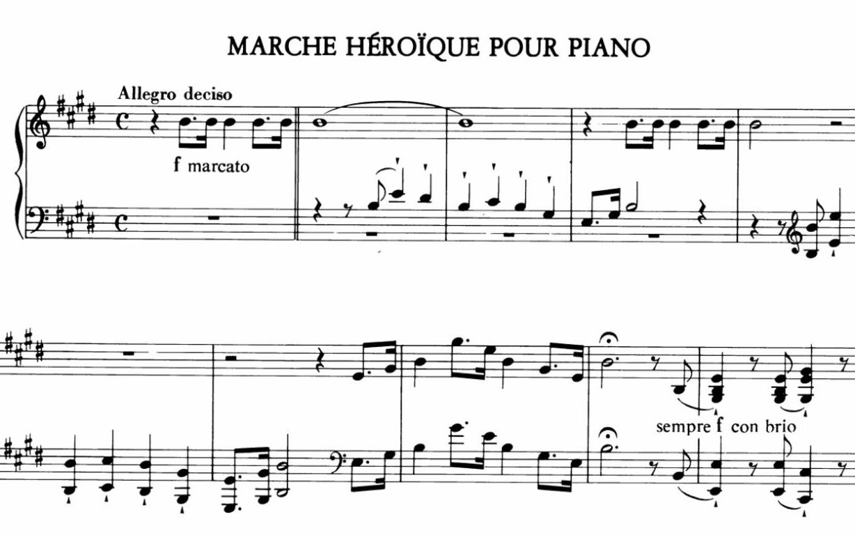 [图]【钢琴】李斯特 - 英雄进行曲 S.510 Franz Liszt - Marche Héroïque S.510 (Wolfgang Weller)