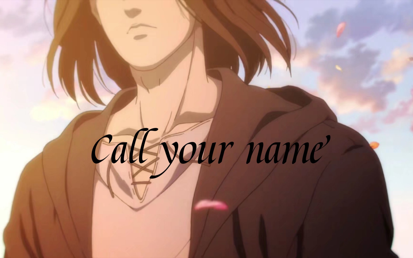 [图]《Call your name》.泽野弘之.献给不断前进的你