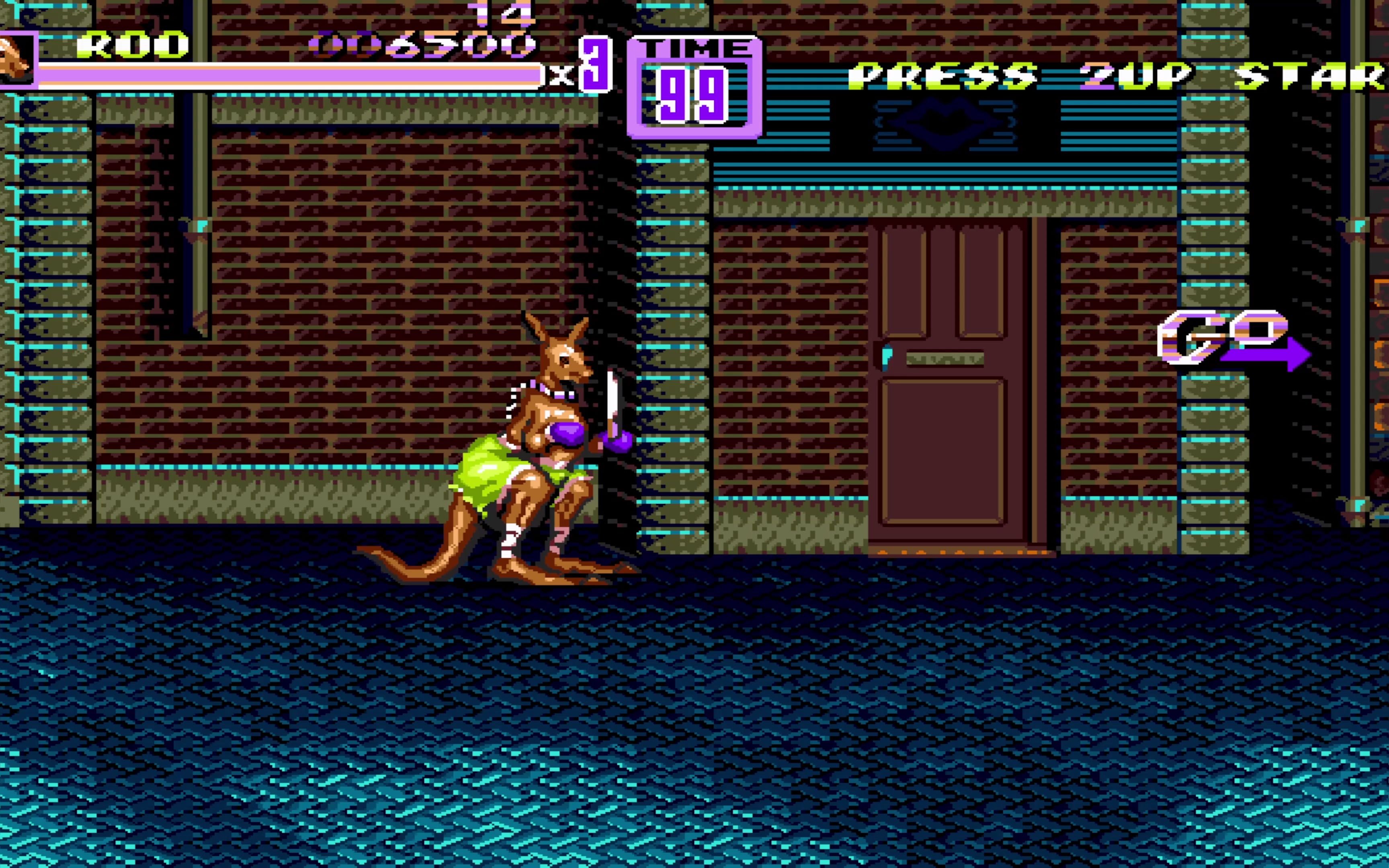 [图]MD 怒之铁拳2 美版 Roo Streets of Rage 2 Extreme Alliance Roo