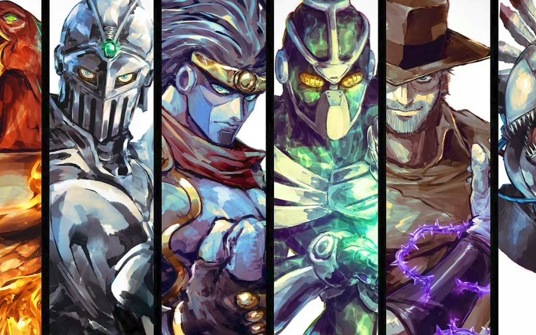 【jojo】无敌的白金之星,有着压倒性的力量