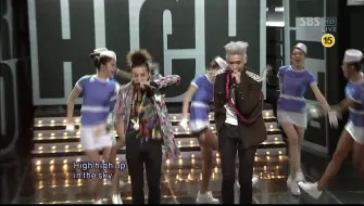 Descargar video: GD&TOP&朴春 - High High/Oh Yeah 20101219.SBS人气歌谣