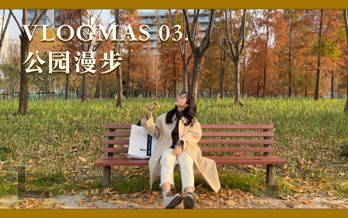 VLOGMAS 03:前滩休闲公园漫步 / 逛Apio超市哔哩哔哩bilibili