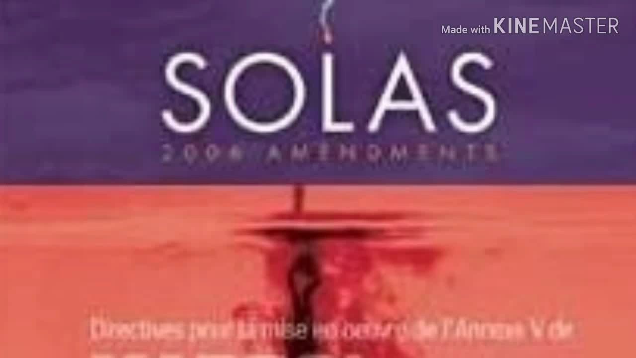 [图]What is SOLAS CONVENTION？【字幕】