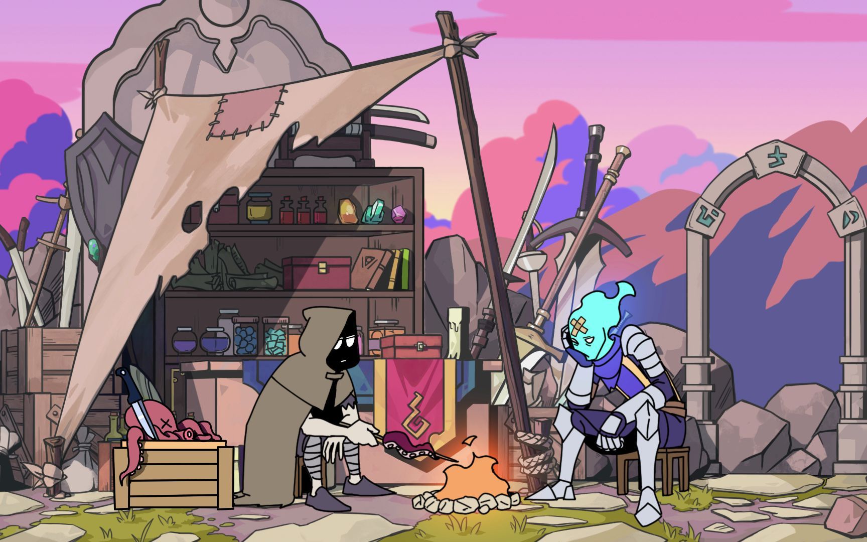 【动画毕设】《蓝骑士》