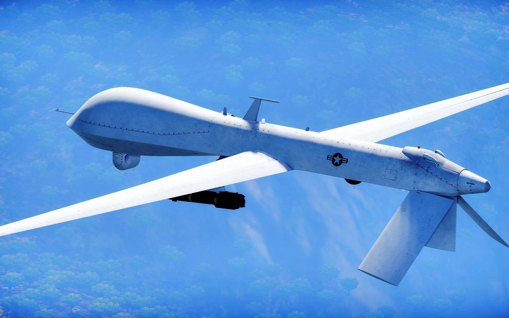 【战争雷霆】"游弋于战区顶部的捕食者"#2///mq1无人机击杀集锦 no.