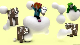[Minecraft我是天弓]牛奶服生存日记p4 未曾设想的整活