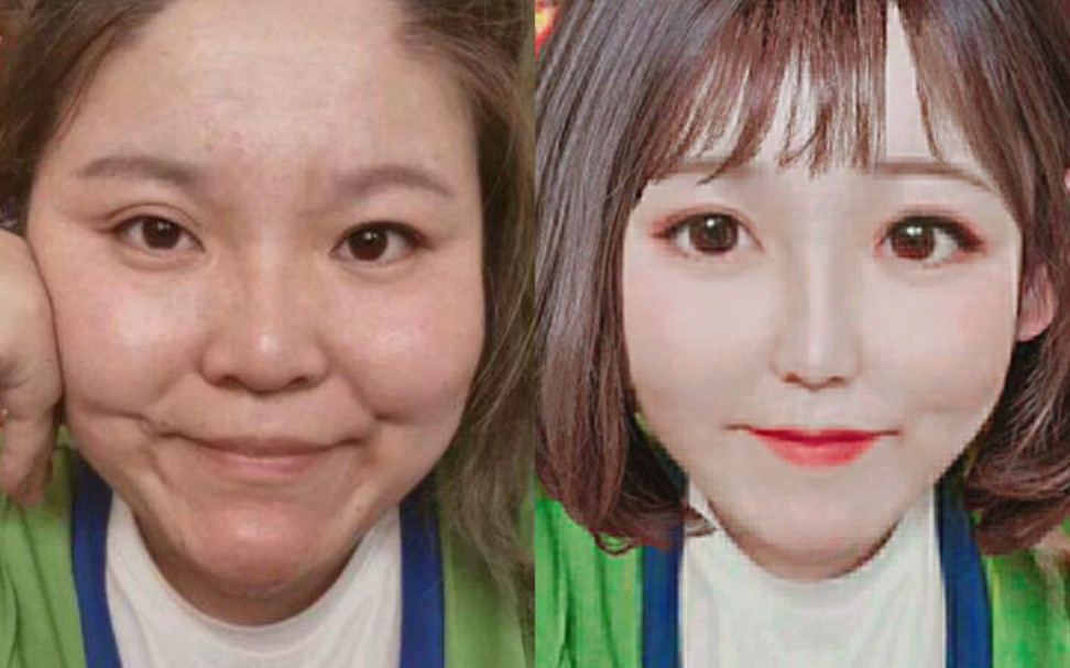 【修图过程】美貌郭老师