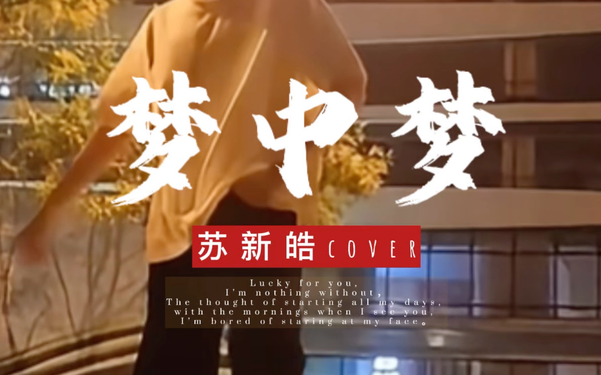 【苏新皓cover|梦中梦cover混剪,梦中梦原唱:TEN李永钦】,17岁的小苏和12岁的小小苏都很棒哔哩哔哩bilibili