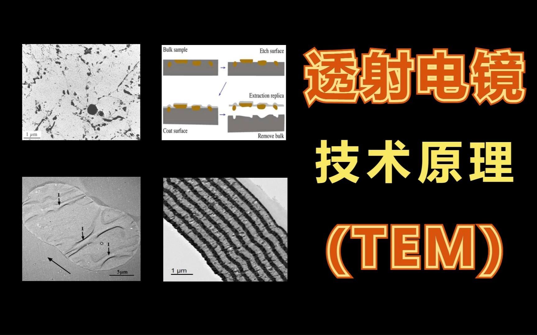 透射电镜技术原理哔哩哔哩bilibili