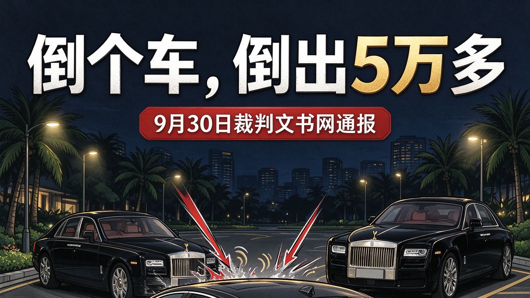 倒个车，倒出5万多