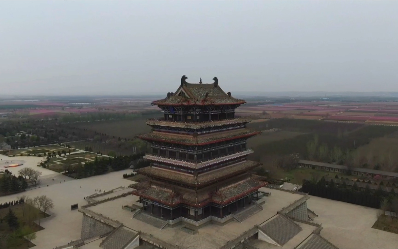 [图]陕西大荔飞八里过黄河至永济绕鹳雀楼记