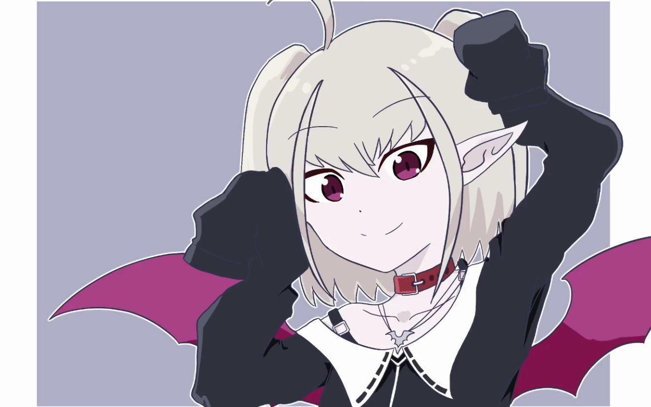 试着画了一下莉莉姆【次元怪兽·盖shigky】