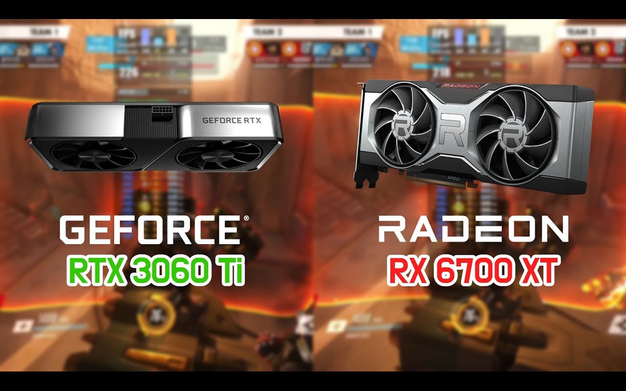 rtx3060tivsrx6700xt1080p分辨率7款游戏对比测试cpu为ryzen75800x