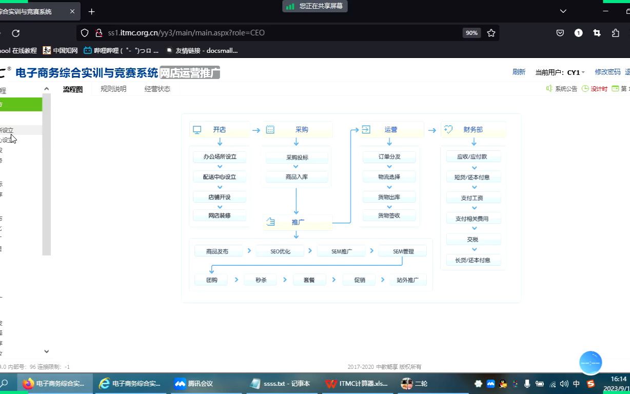 ITMC电商沙盘二轮教学哔哩哔哩bilibili