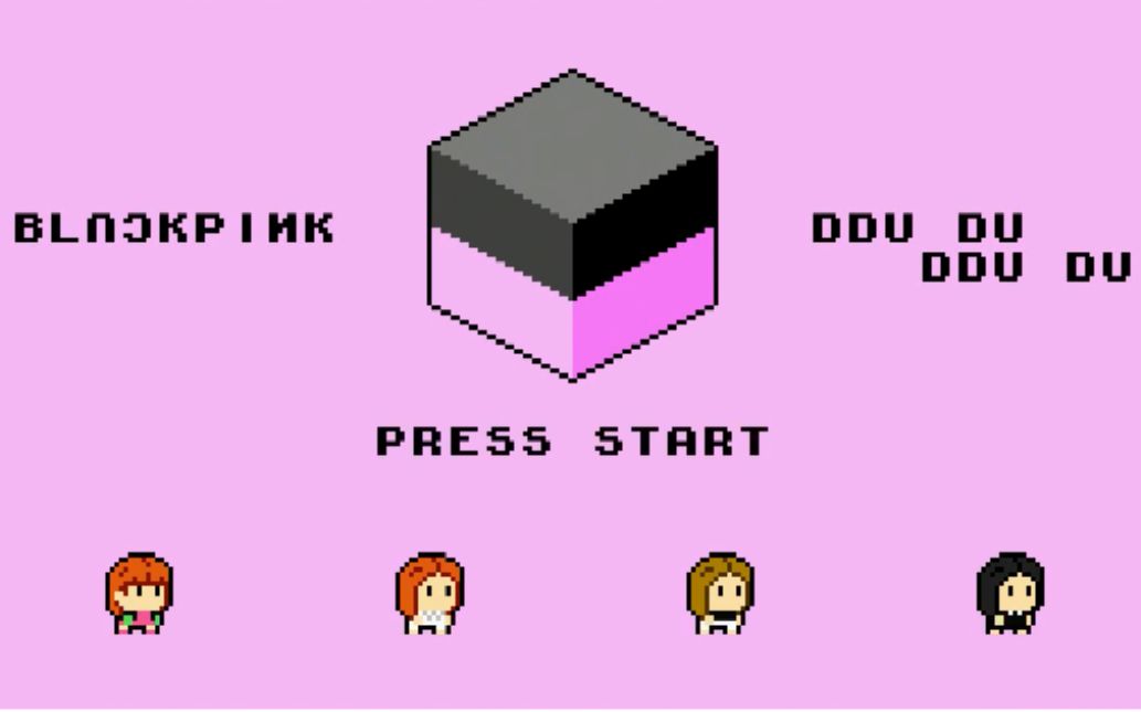 【blackpink】一起來玩ddu du ddu du吧 像素粉墨