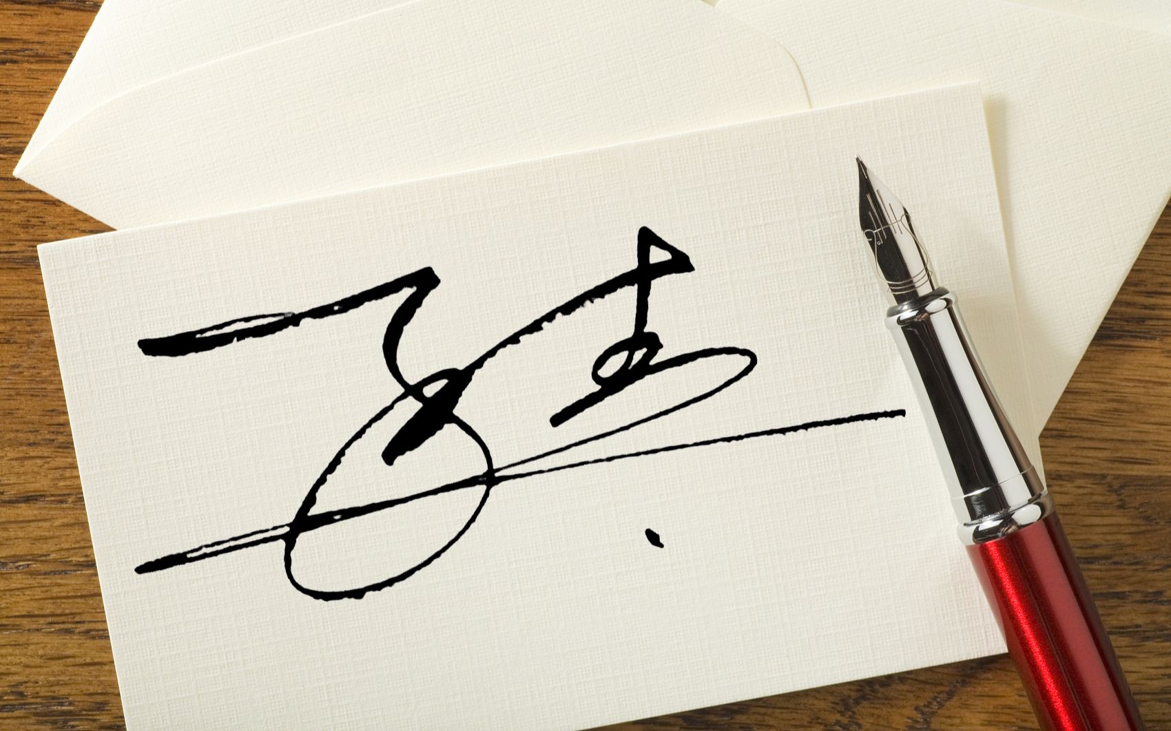 手写设计,艺术签名,潇洒,飘逸,一笔写完!