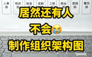 Download Video: 原来组织架构图制作可以这么简单！十秒搞定