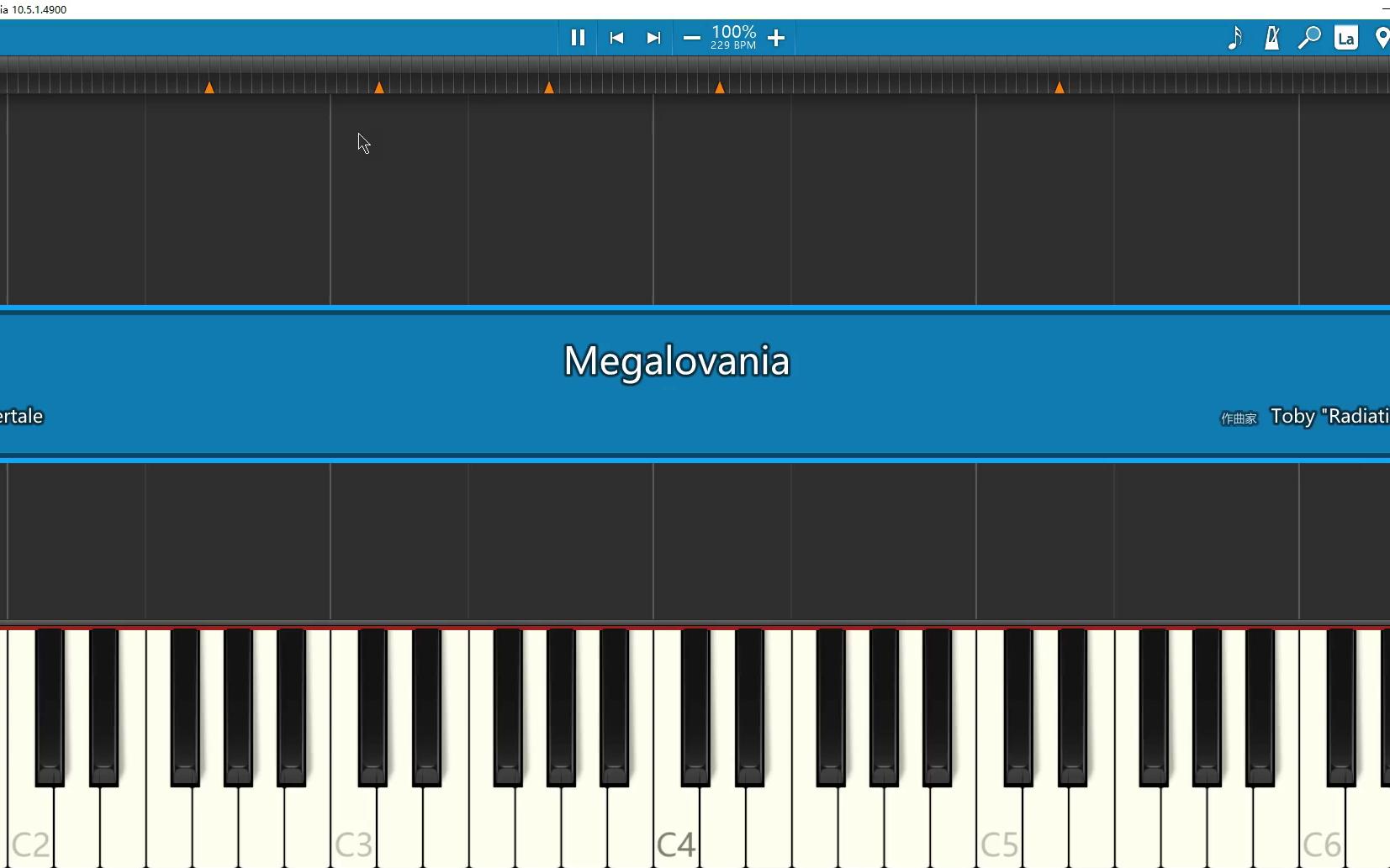 【Synthesia 黑乐谱】MEGALOVANIA狂妄之人Synthesia黑乐谱版【Undertale传说之下】哔哩哔哩bilibili