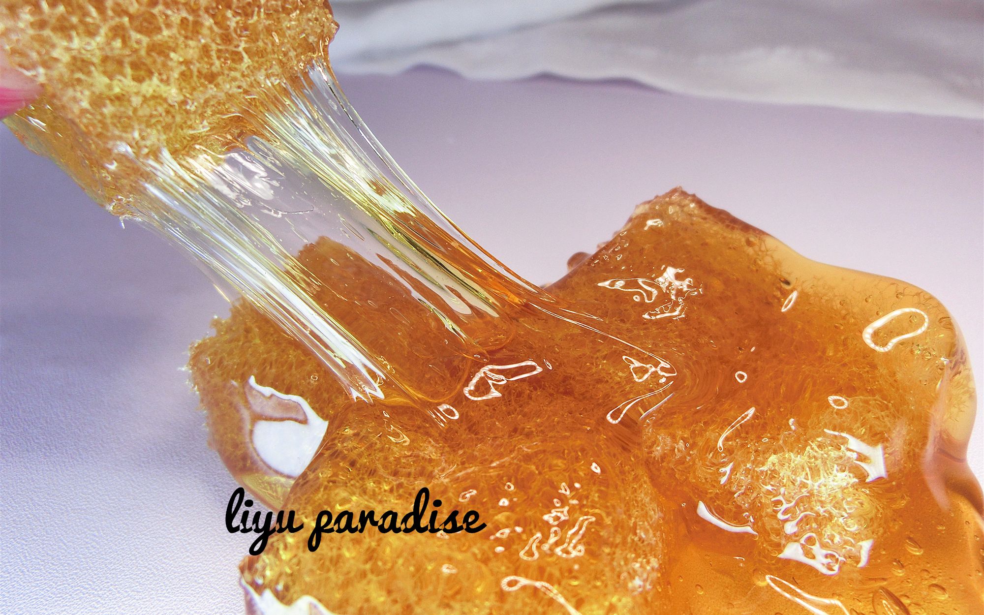 活动作品鲤鱼slime黏糊糊的蜂巢蜜炸耳蜂巢泥